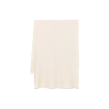 Valentino Silk Knit Scarves Women's White