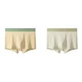 Light Apricot+Mugwort Green