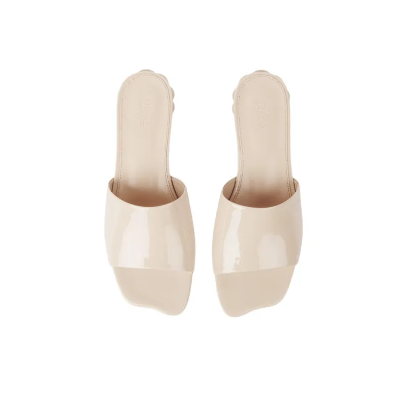Chloé Flower Open Toe Mules Women's-4