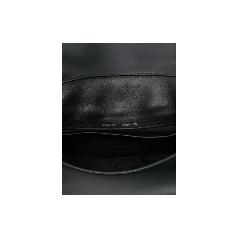 Wandler Kate Logo Stamp Large Shoulder Bag-2