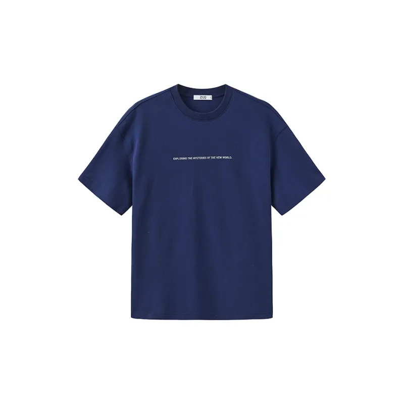 ZUO T Shirts Men Blue-1