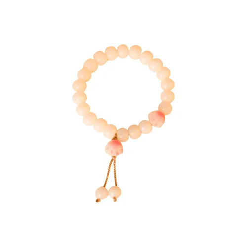Zhiyi White Jade Bodhi Bracelets Women's