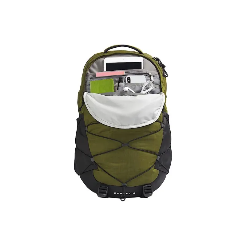 THE NORTH FACE BOREALIS Nylon Backpack Men's Green & Black-3