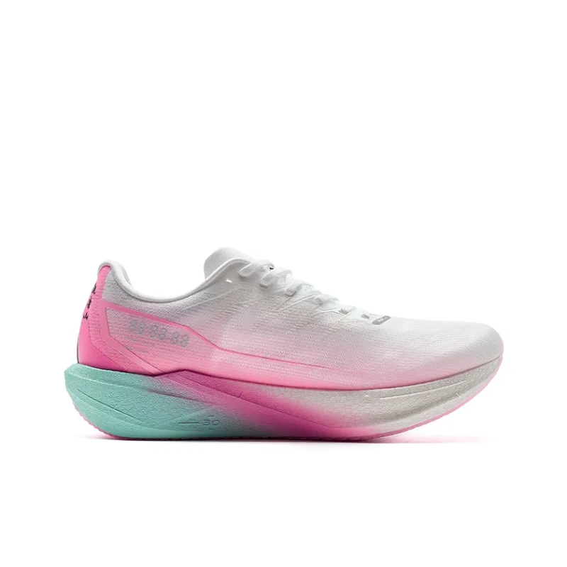 XTEP 260X 2.0 Running Shoes Men Low Top Classic White/Fluorescent Digital Pink-3