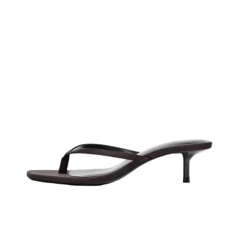 ZARA Slip Resistant Flip Flops Women's Brown