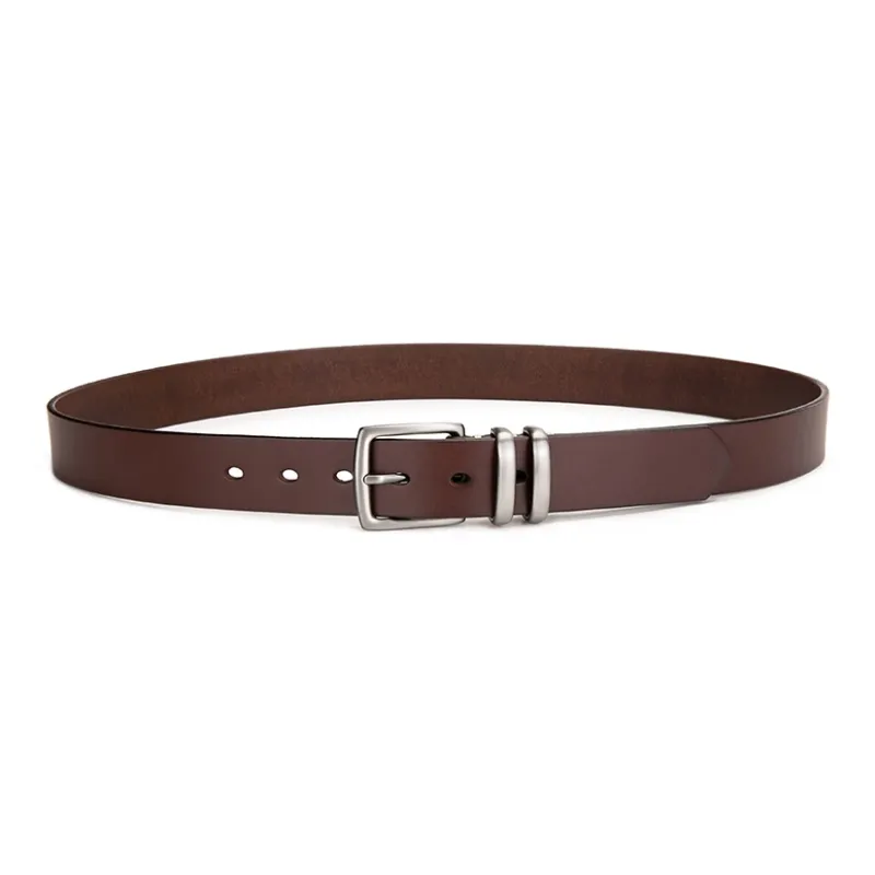 Cows Reign Cow Leather Leather Belts Men's 3.4CM-4