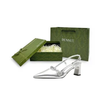 Dunnu Chunky Heel High Heels 5cm Women's Box Included