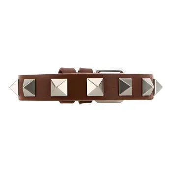 Valentino Leather, Metal Bracelets Unisex Silver