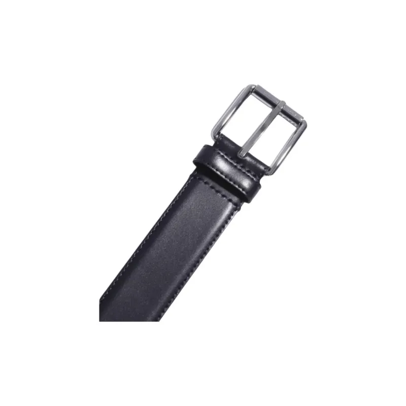 HUGO BOSS Leather Belts Men's Marine Blue Width 3.5cm-1