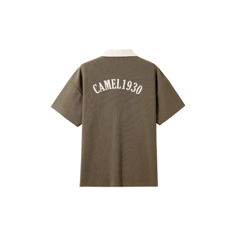 CAMEL Urban Function Series Short Sleeve Polo Shirts Unisex-5