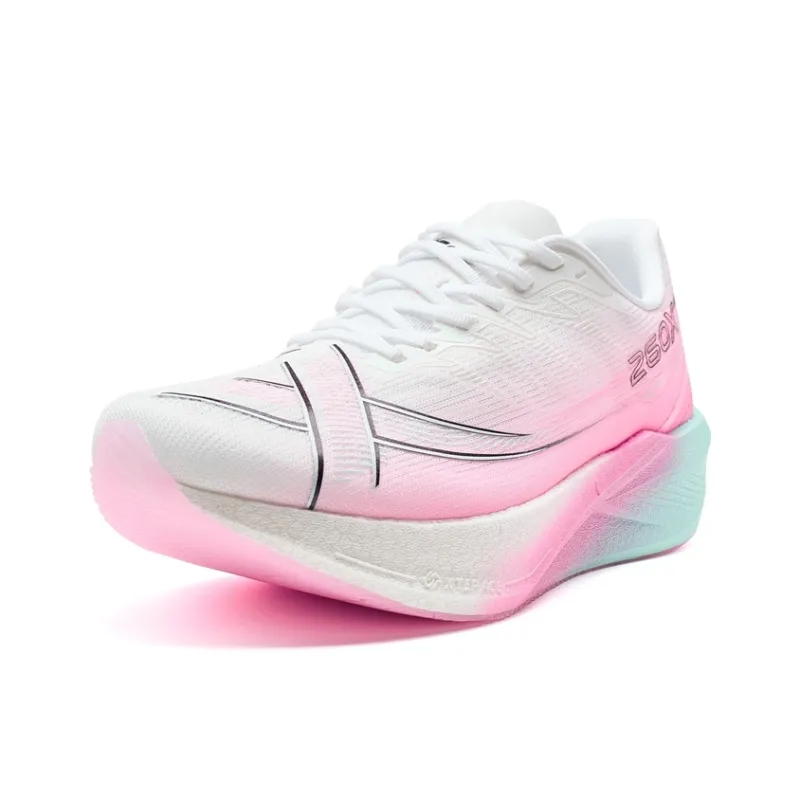 XTEP 260X 2.0 Running Shoes Men Low Top Classic White/Fluorescent Digital Pink-1