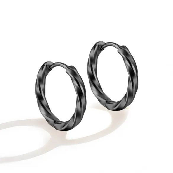 GUDS GAVE Stainless Steel Earrings Unisex-3