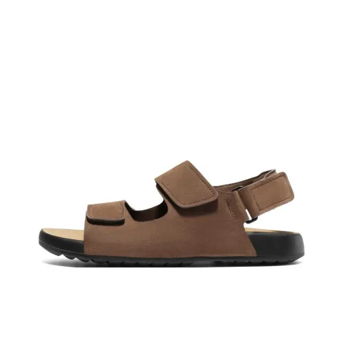 BELLE Beach Sandals Men Gray, Blue, Brown