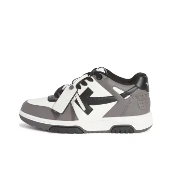 OFF WHITE Out Of Office Ooo Low Tops Dark Grey Women's