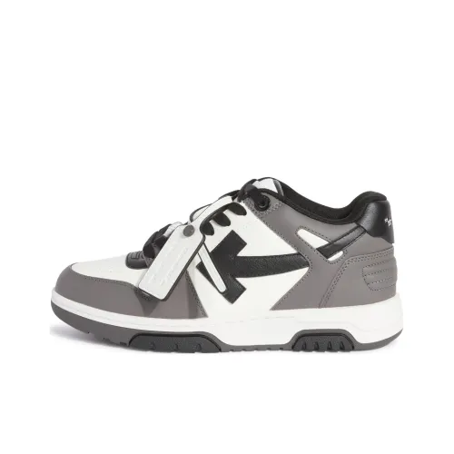 OFF WHITE Out Of Office Ooo Low Tops Dark Grey Women's