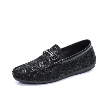 KUPE Gommino Loafers Men Black
