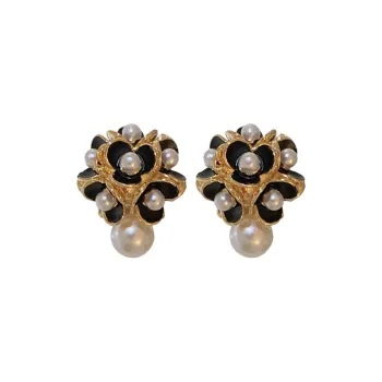 Drejew Copper Stud Earrings Women's