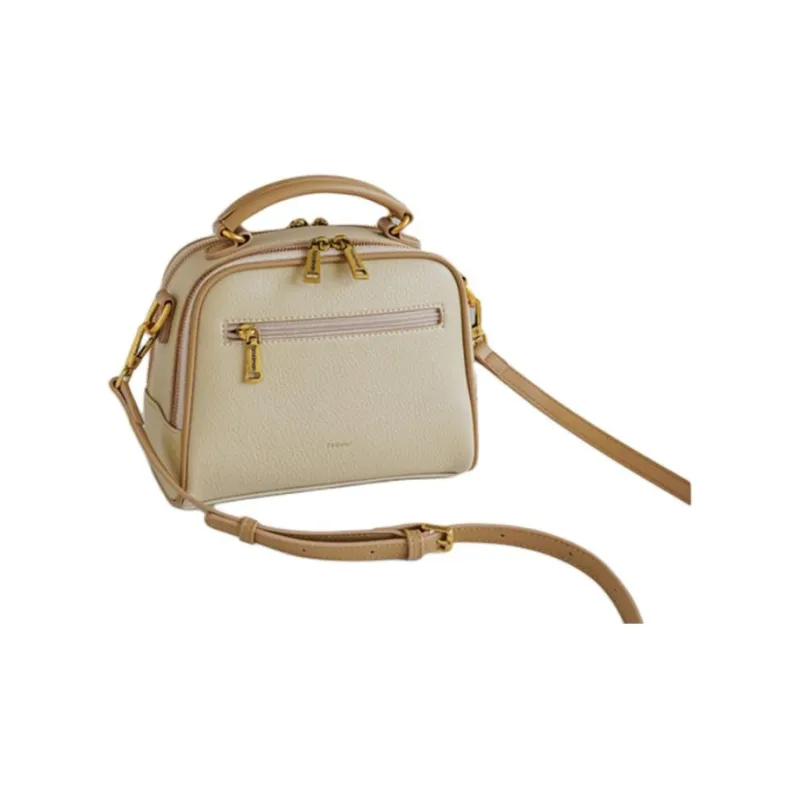 BEMIX PETS PU Handbag Small Size Women's Apricot Khaki-2