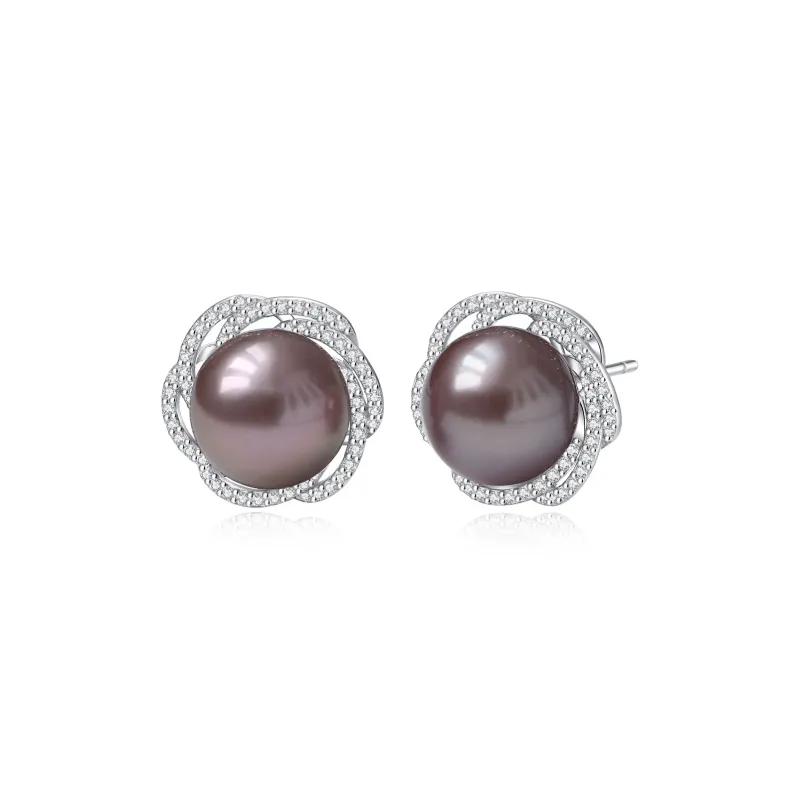 PEARL QUEEN Pearl Stud Earrings Women's-0