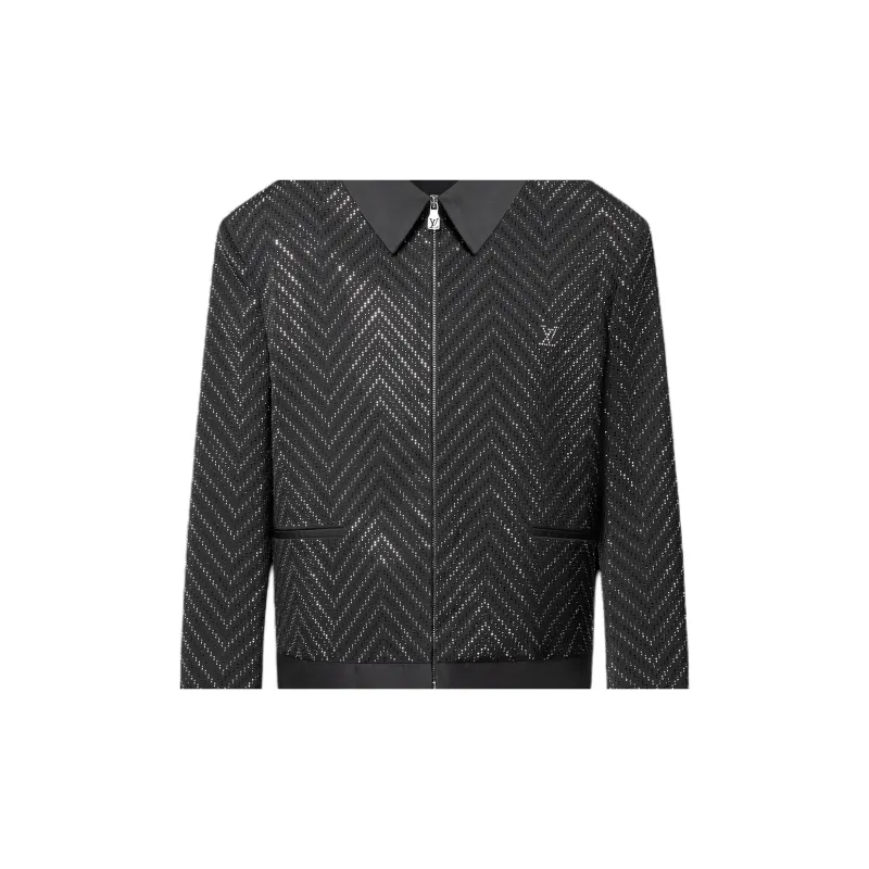 LOUIS VUITTON Rhinestone Evening Blouson-3