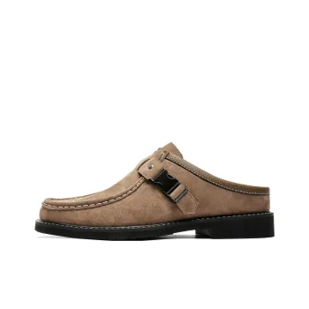 KACHILANG Rubber Sole Stitching Slip Resistant Wrap toe Slippers Men's
