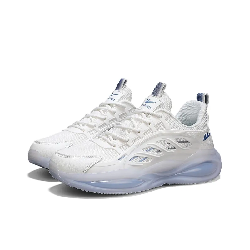 Warrior Cushioning Lightweight Low-Top Running Shoes Men's-2