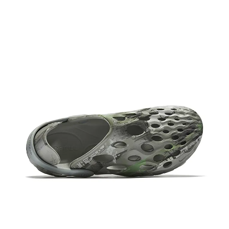 MERRELL Hydro Moc Clogs Men's Gray Stone Green-2