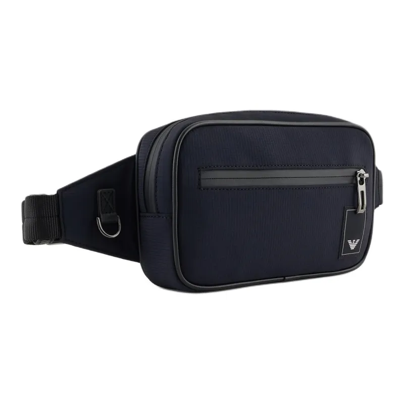 EMPORIO ARMANI Polyamide Fanny Pack Men's Navy-1