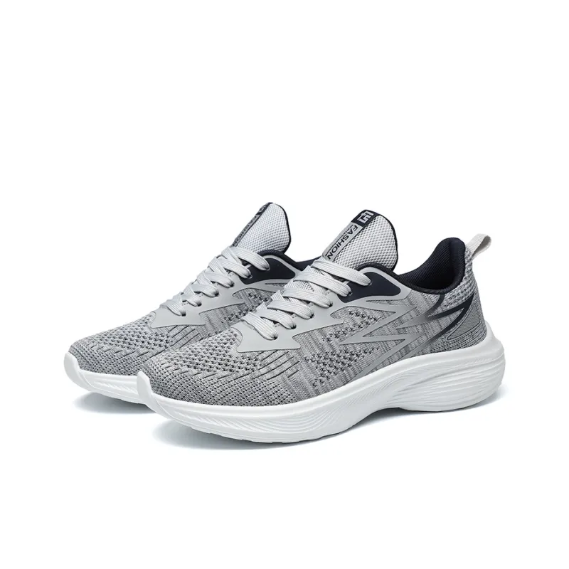 Boogie Bear Breathable Height Increasing Low-Top Running Shoes Men's-3