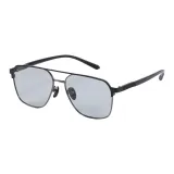 Black Gunmetal Frame with Color-Changing Gray Lens C3