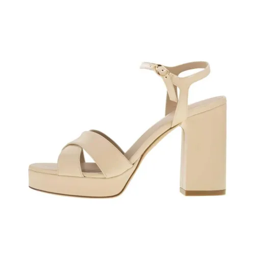 Stuart Weitzman/SW Dayna Strap Sandals 11cm Women's Beige