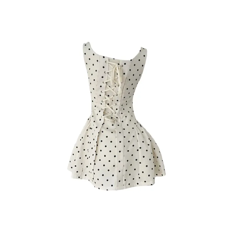 CPAURA Slip Dresses Women's Polka Dot-1