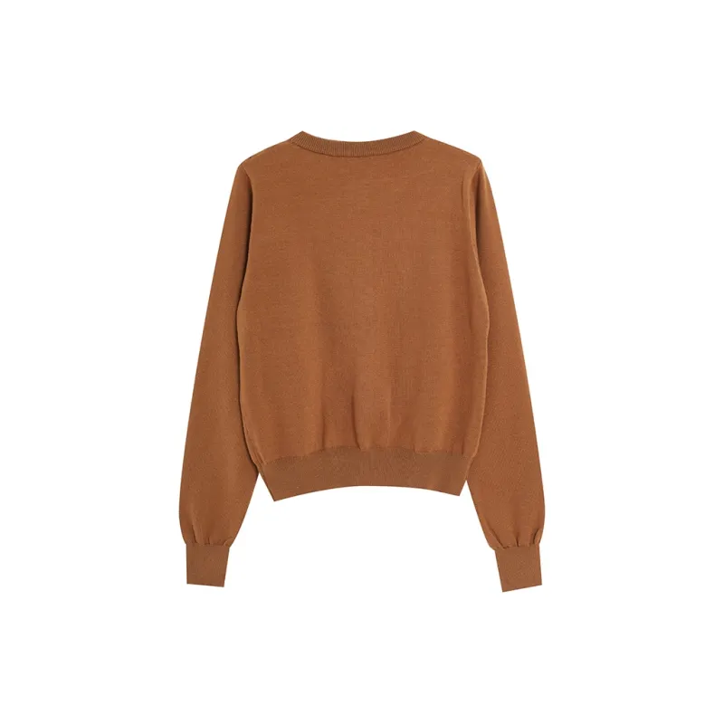 HAPG Knitwear Women's Coffee-1