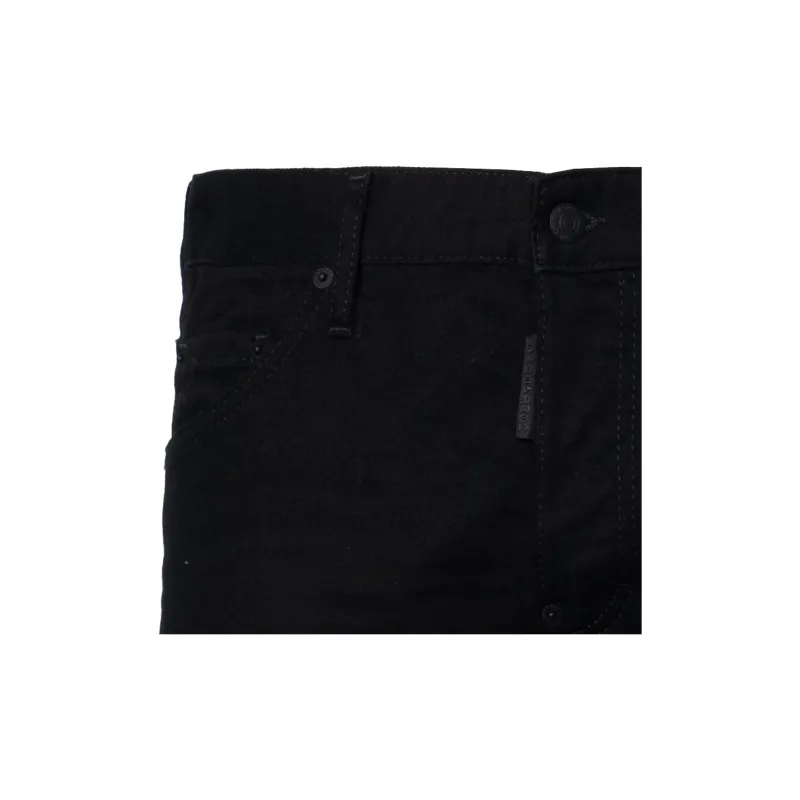 DSQUARED 2 Mid rise Straight leg Jeans-8