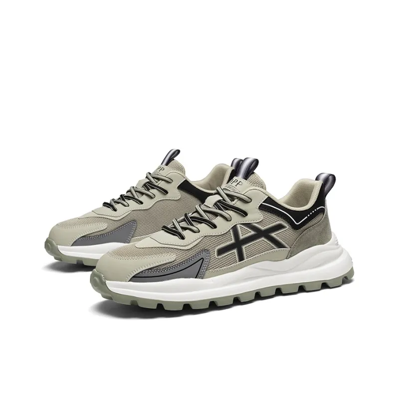 OFFER-AITR Anti-Slip And Wear-Resistant Breathable Low-Top Chunky Sneakers Men's-14