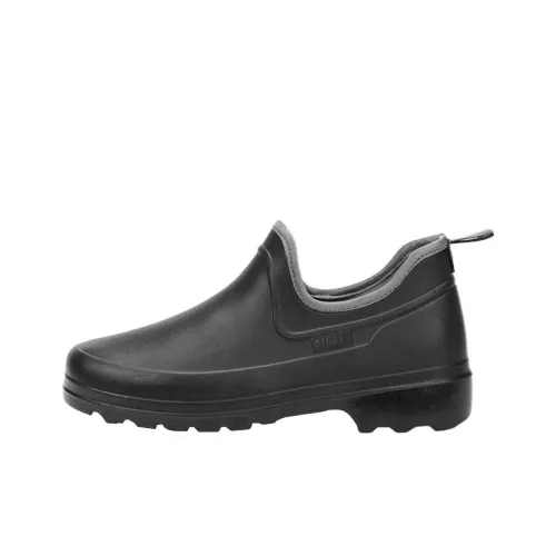 AIGLE Abrasion-Resistant Rain Boots Women's Black