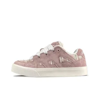 CHERRY&KALIKA Anti Slip Wear Resistant Lightweight Breathable Low Top Skateboard Shoes Women's Cherry Blossom Pink