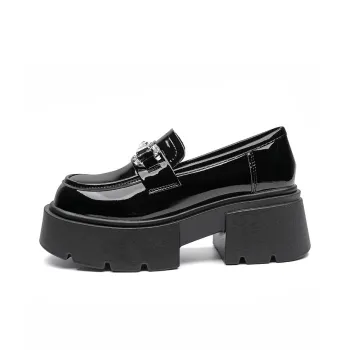 ABIDJAN CNY Snake Year Ruyi Collection Loafers Women's Black