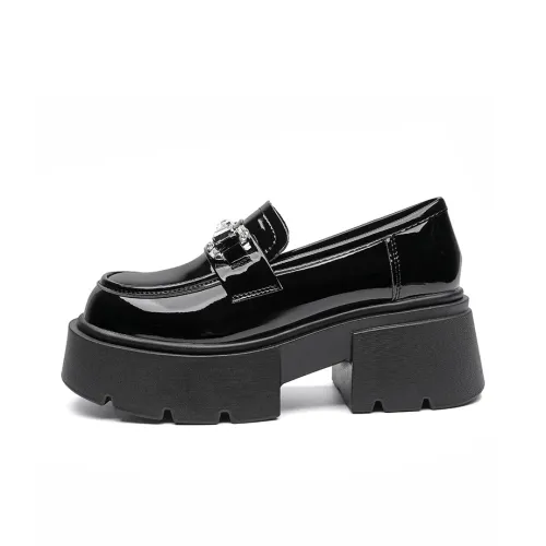 ABIDJAN CNY Snake Year Ruyi Collection Loafers Women's Black