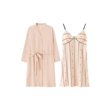 Pretty Lady Pajama Set Women's Apricot