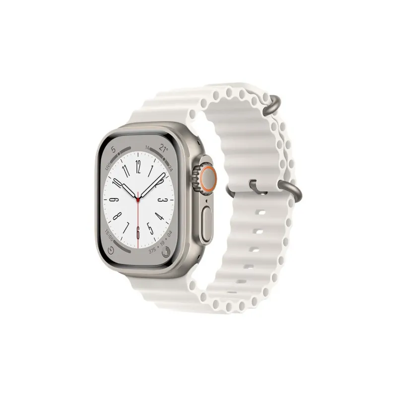 MUZHITIANKONG Apple Compatibility Watch Band 21CM Silicone Material-5
