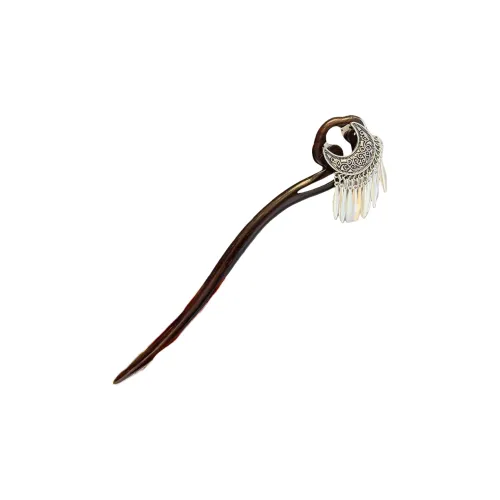 Connect The Past And The Present. Wooden Hairpins Women's