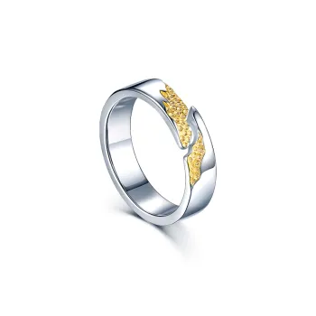 CENTURY&KINDLE S925 Silver Rings Unisex