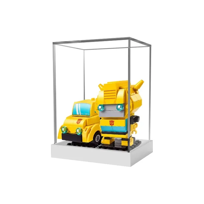 KGBOX Used For LEGO Building Block BrickHeadz 40804 Transformers Bumblebee Model Accessories-1