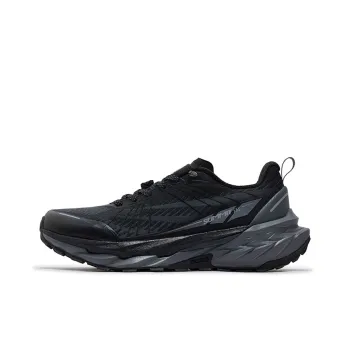 361° Anti Slip And Wear Resistant Support Low Top Casual Running Shoes Men's Black Gray