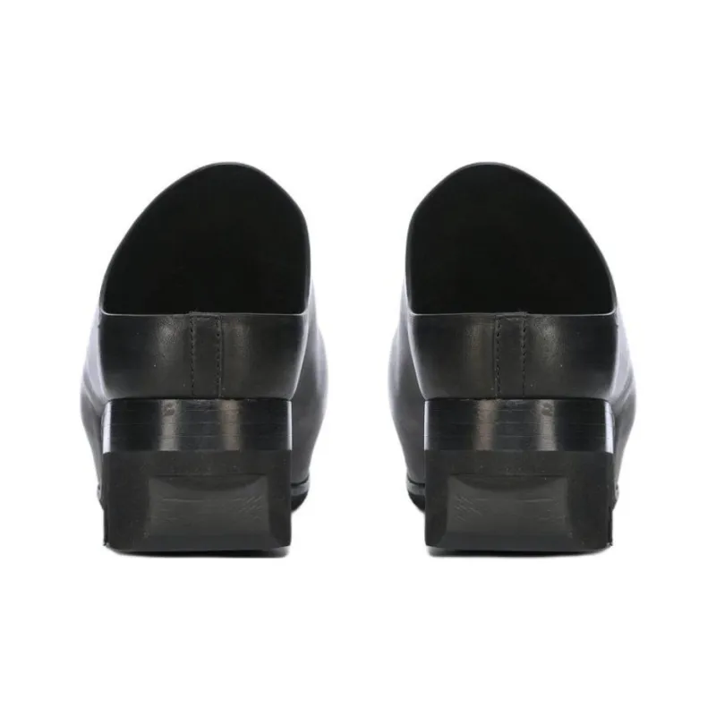 RICK OWENS/RO Closed Toe Slippers 5cm Women's Black-3
