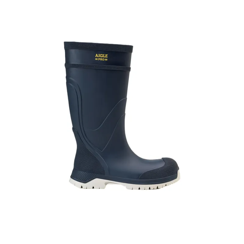 AIGLE Ankle Boots Men Black/Blue-5