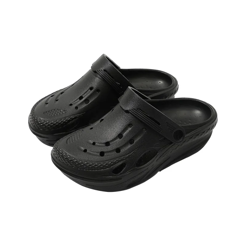 Foot Recreation Men's Summer Clogs, Outdoor Platform Slip Resistant, Squashy And Bouncy Feeling, Beach Slippers Shoes-4