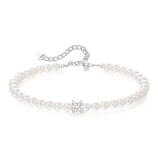 Chongqing Gold Store S925 Silver Bracelets Women's-0