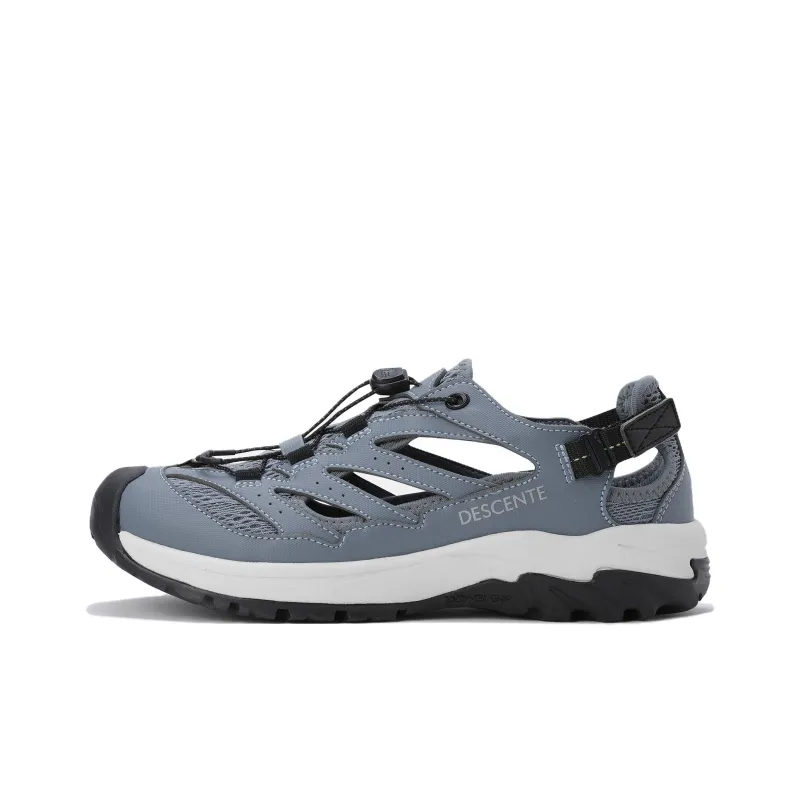 DESCENTE URBAN T450 V2 Slip Resistant And Breathable River Trekking Shoes Unisex Gray-0